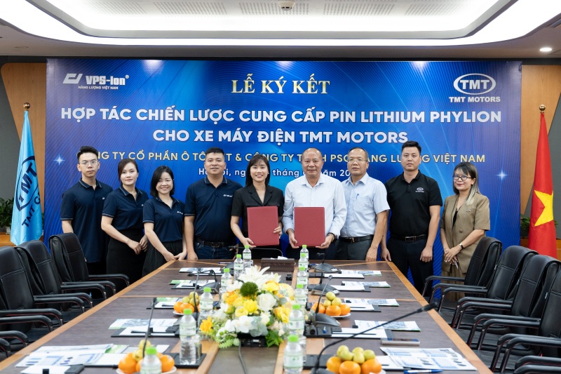 Lễ ký Hiệp nghị hợp tác giữa TMT Group và PSG Năng Lượng Việt Nam.