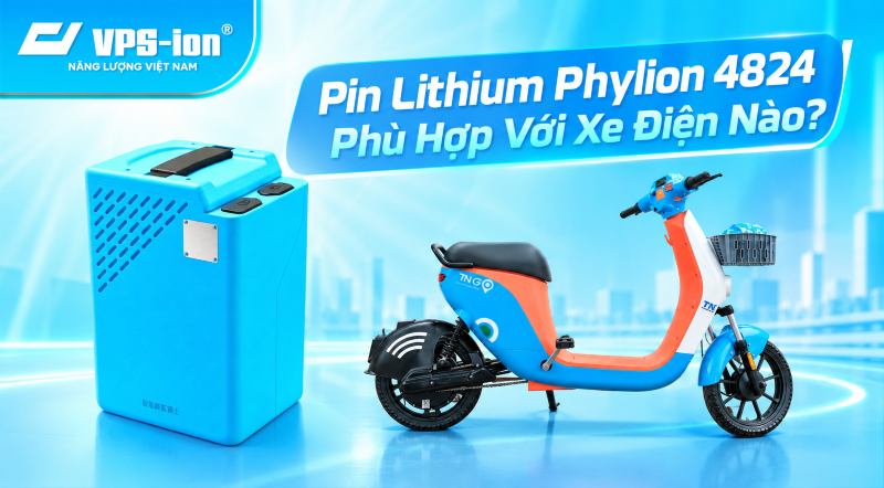 Pin Lithium Phylion 4824 Phù Hợp Với Những Loại Xe Điện Nào?