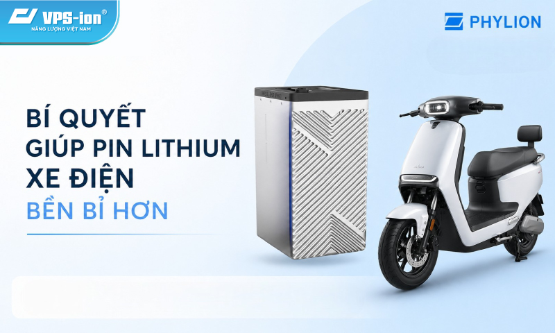 cách sử dụng pin lithium xe điện an toàn
