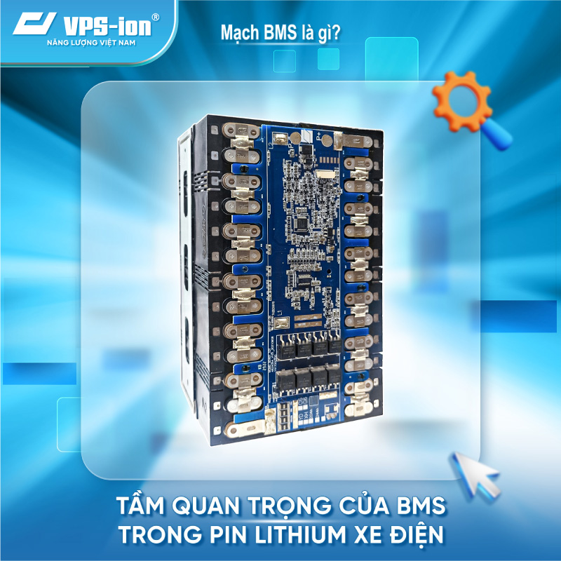 Tầm quan trong của PMS trong pin lithium xe điện