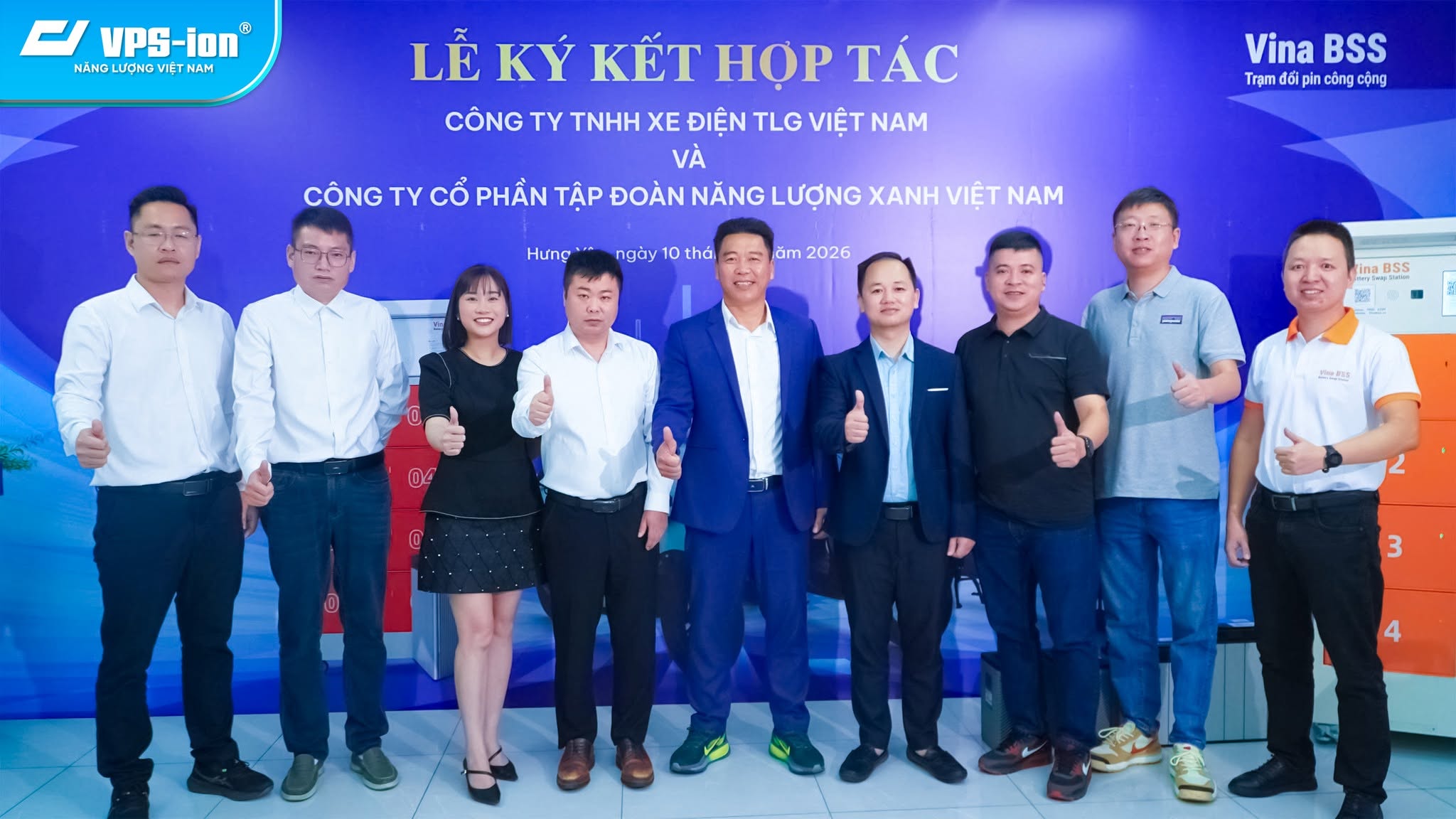 PSG Năng Lượng Việt Nam Đồng Hành Cùng Vina BSS Tại Lễ Ký Kết Với TAILG
